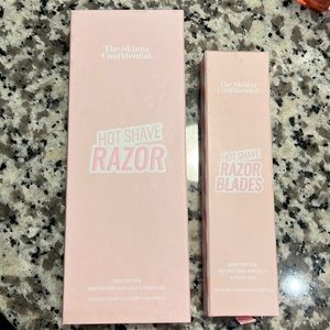 Skinny Confidential Hot Shave Razor with EXTRA Blades